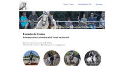 Desktop Screenshot of pferde-klassisch-reiten.com